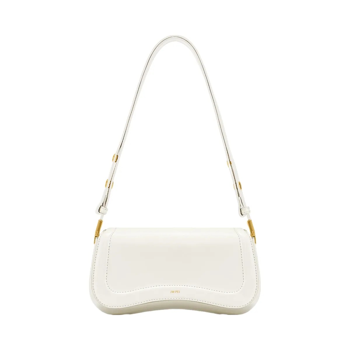 JW PEI Joy Shoulder Bag White - HypeFly India View 1