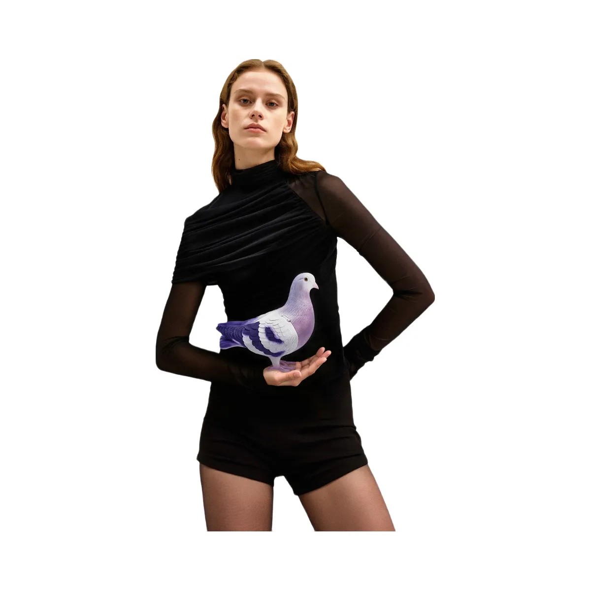JW PEI Kallie Pigeon Clutch Bag Purple - HypeFly India View 2