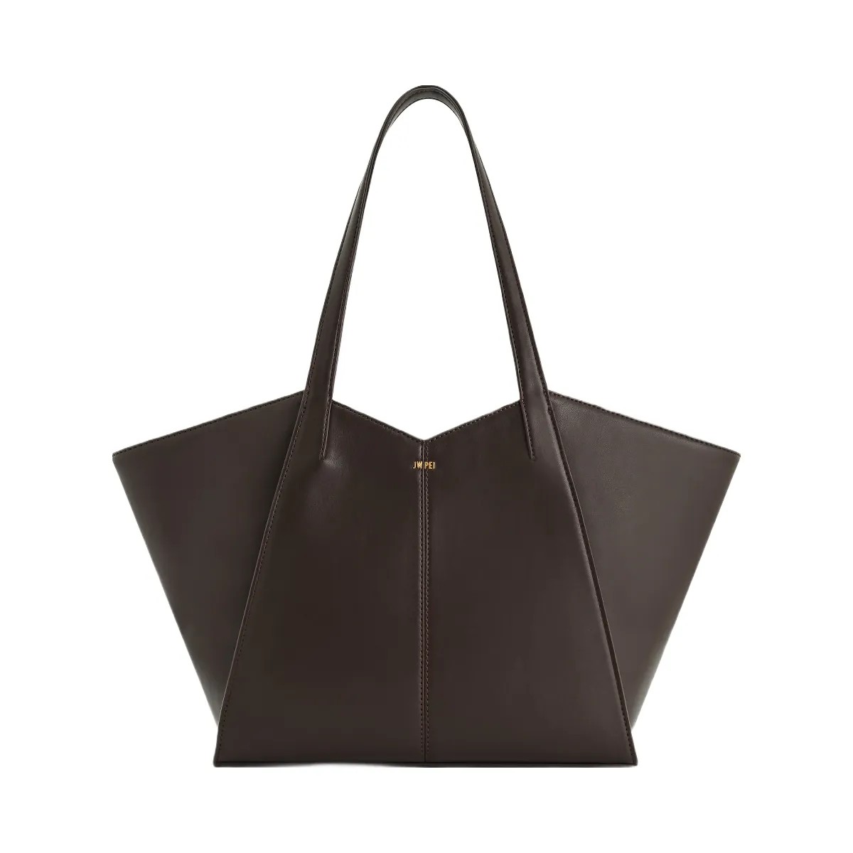 JW PEI Kiana Large Capacity Tote Bag Caramel - HypeFly India View 1
