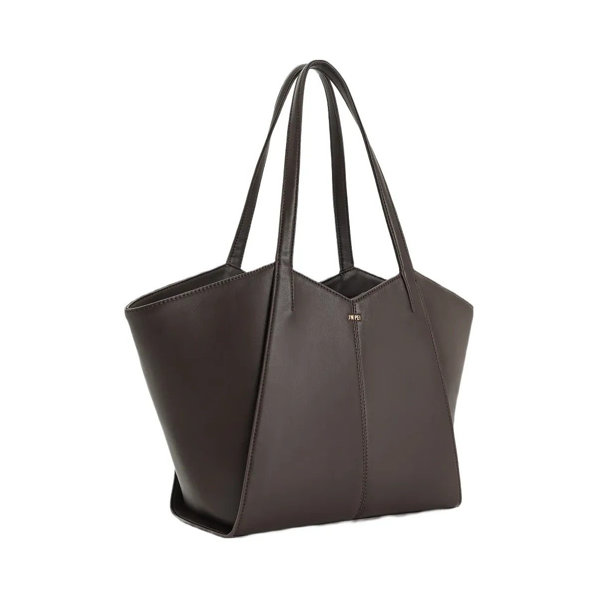 JW PEI Kiana Large Capacity Tote Bag Caramel - HypeFly India View 2