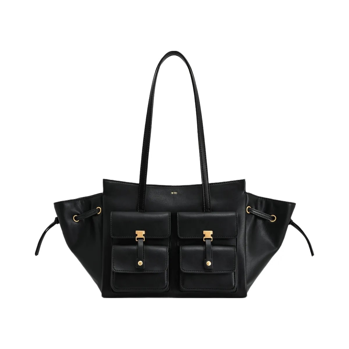 JW PEI Linda Tote Bag Black - HypeFly India View 1