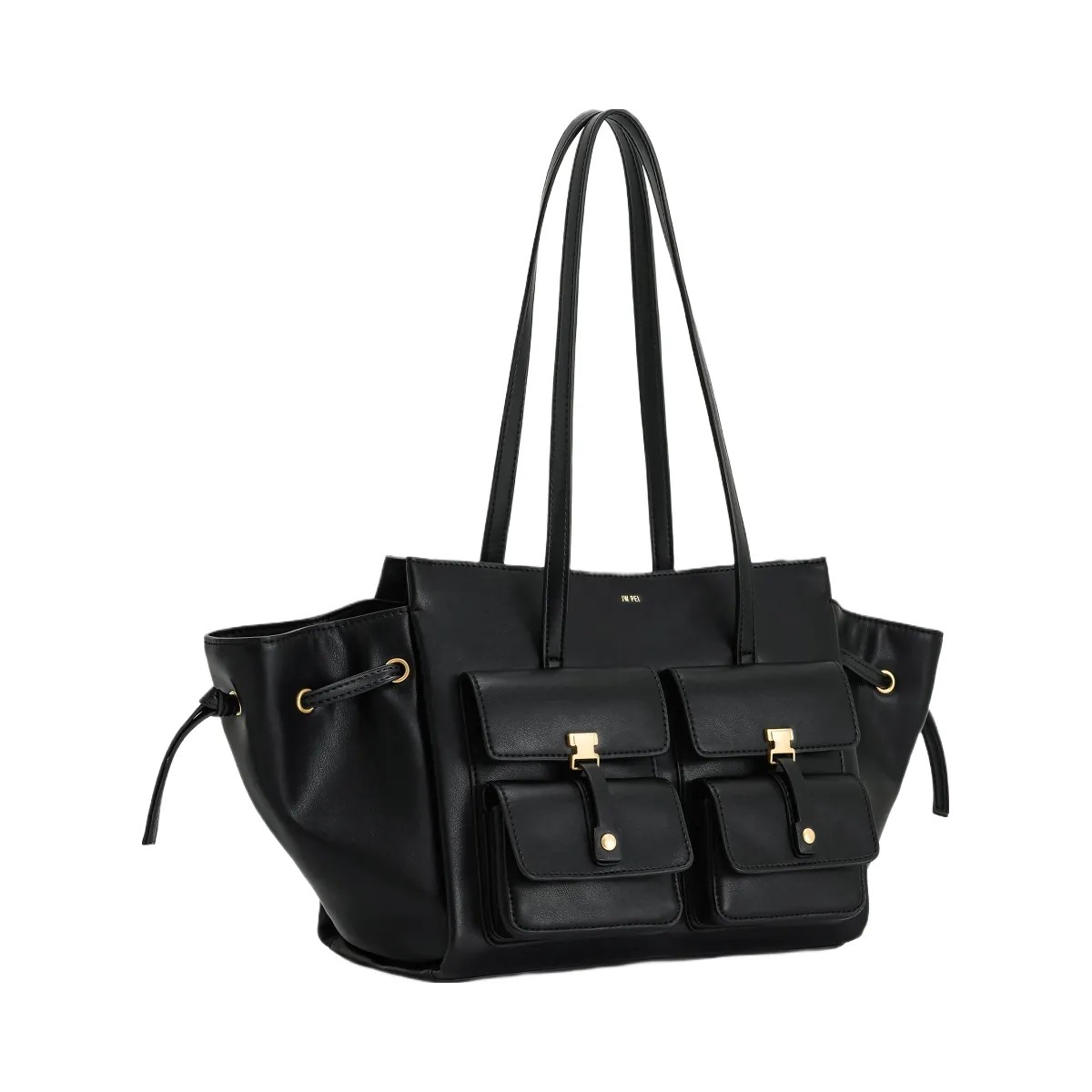 JW PEI Linda Tote Bag Black - HypeFly India View 2
