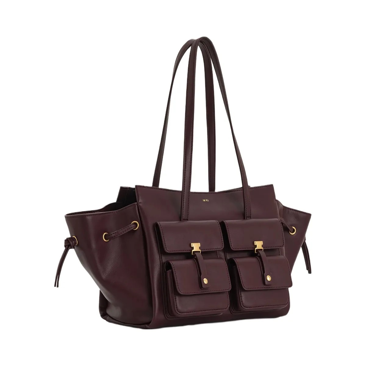 JW PEI Linda Tote Bag Deep Burgundy - HypeFly India View 2