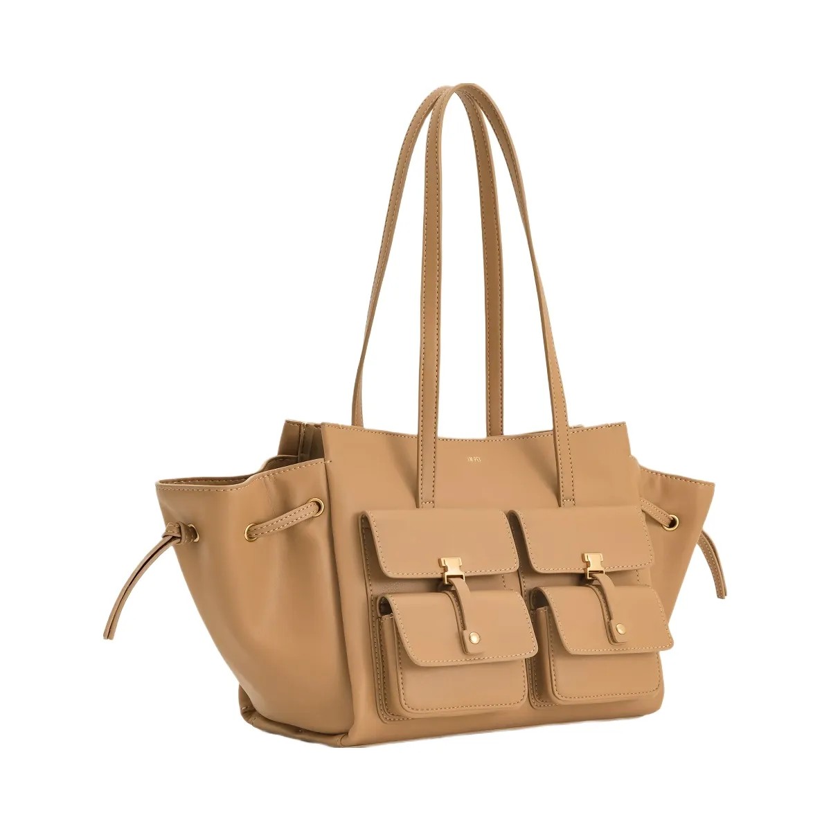 JW PEI Linda Tote Bag Latte Color - HypeFly India View 2
