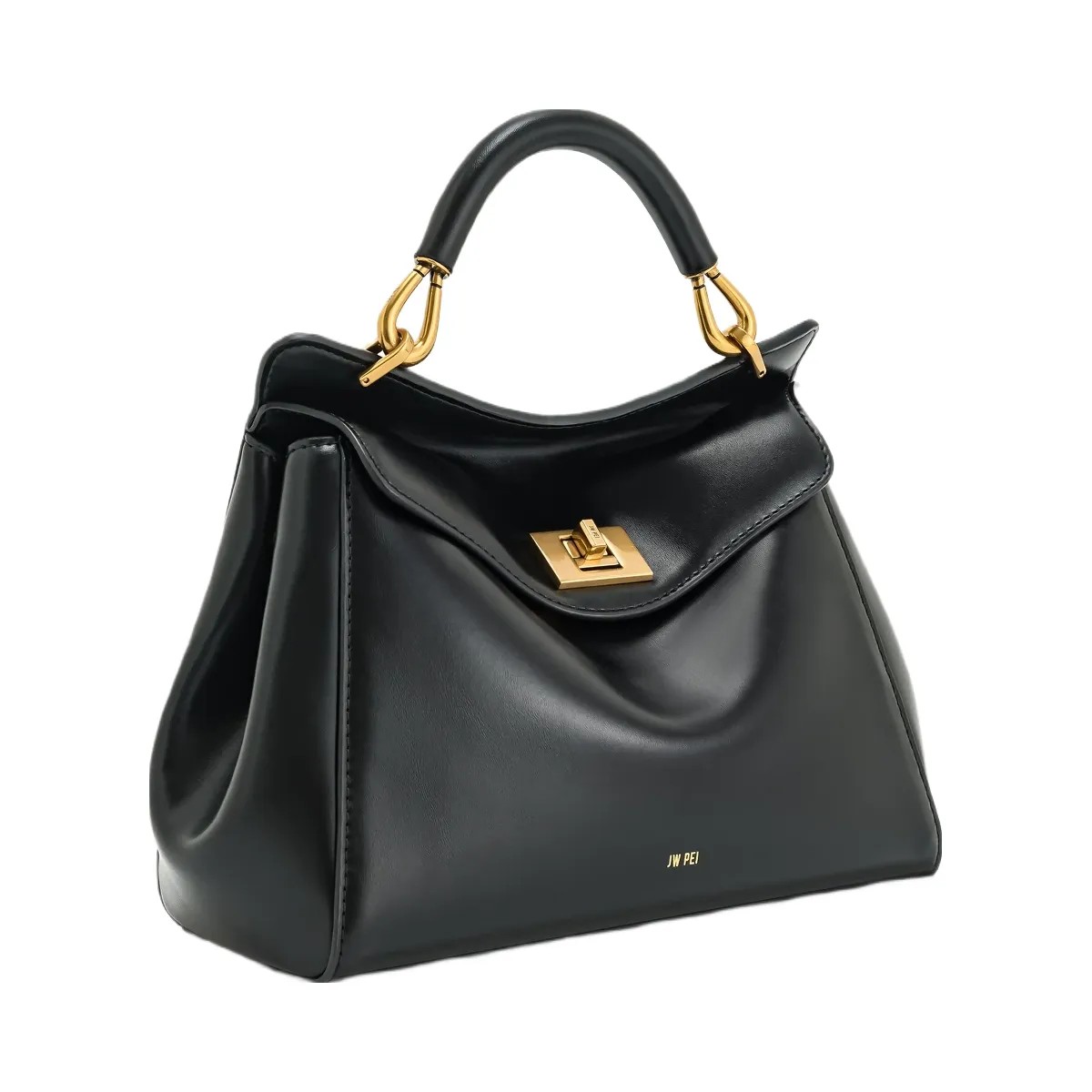 JW PEI Lucia Classic Top Handbag Black - HypeFly India View 3