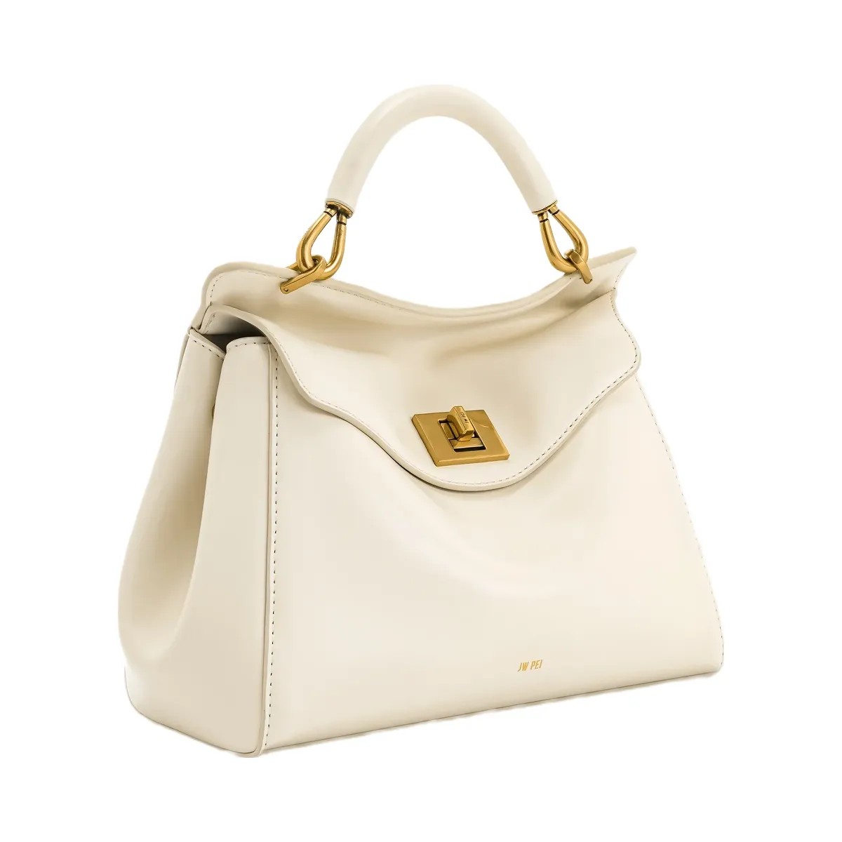 JW PEI Lucia Classic Top Handbag White - HypeFly India View 2