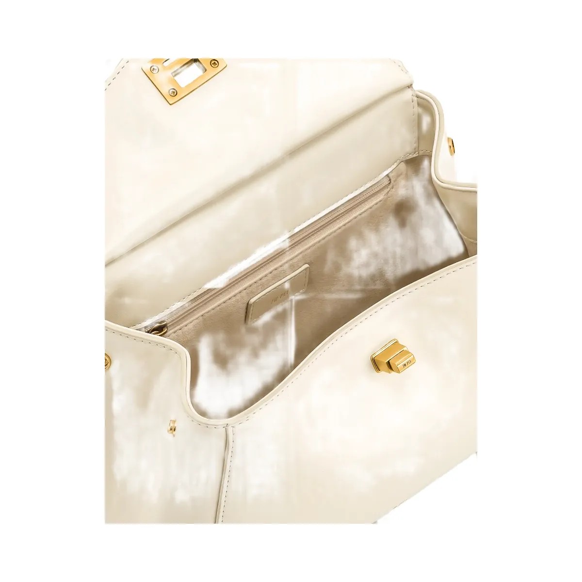 JW PEI Lucia Classic Top Handbag White - HypeFly India View 4