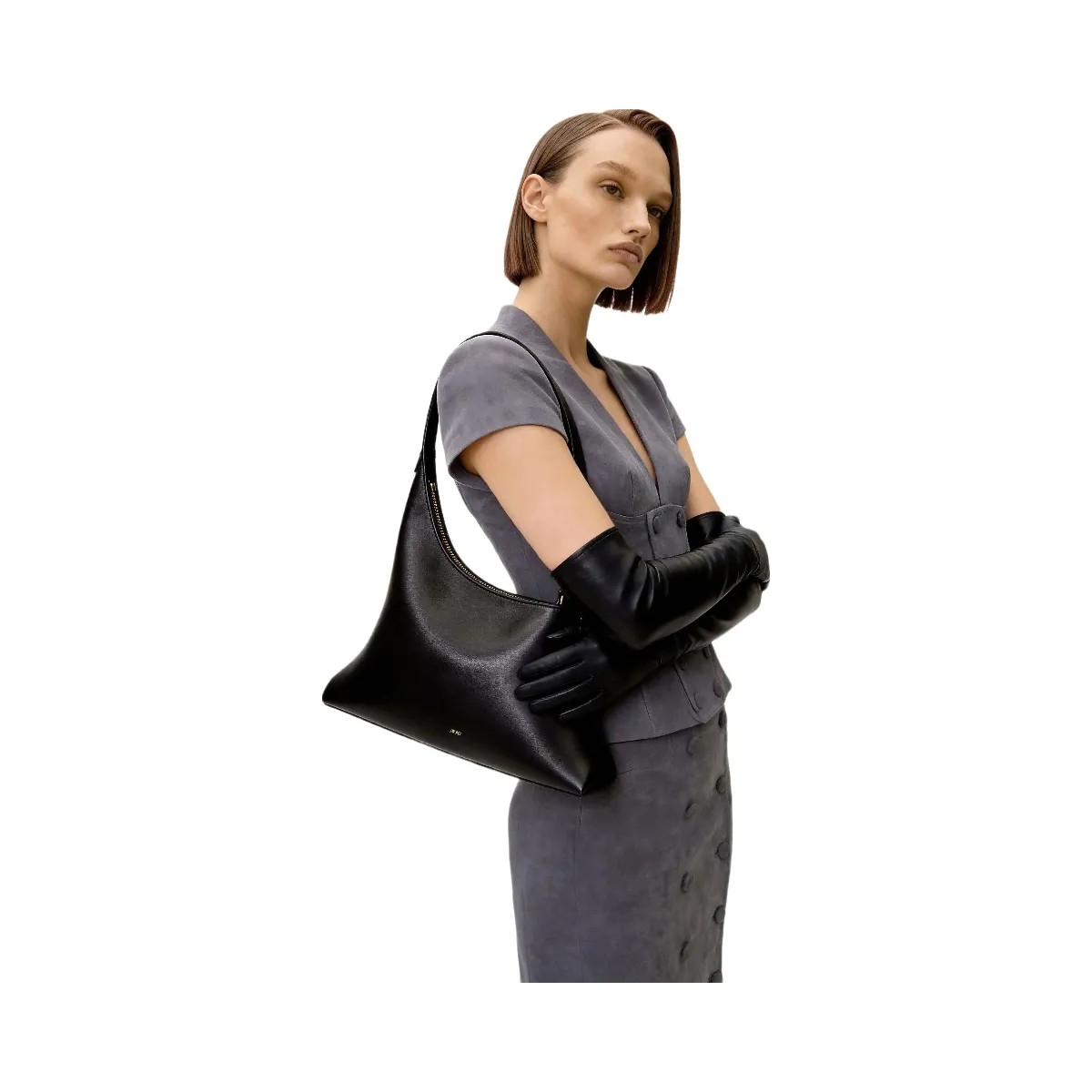 JW PEI Lyra Shoulder Bag Black - HypeFly India View 2