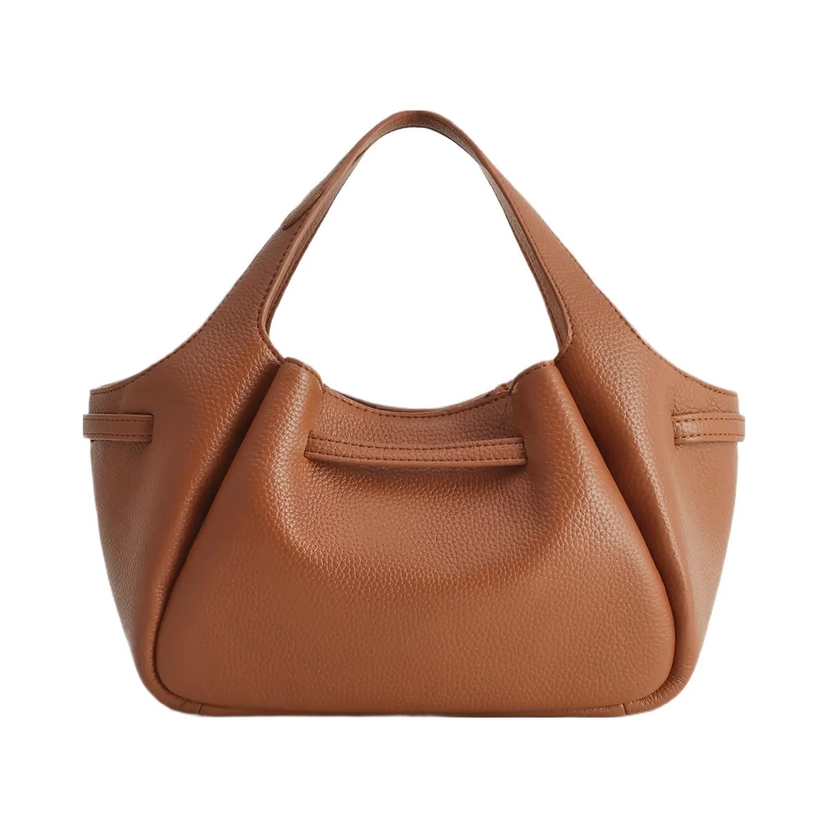 JW PEI Mabel Soft Bow Tote Bag Caramel Brown - HypeFly India View 3