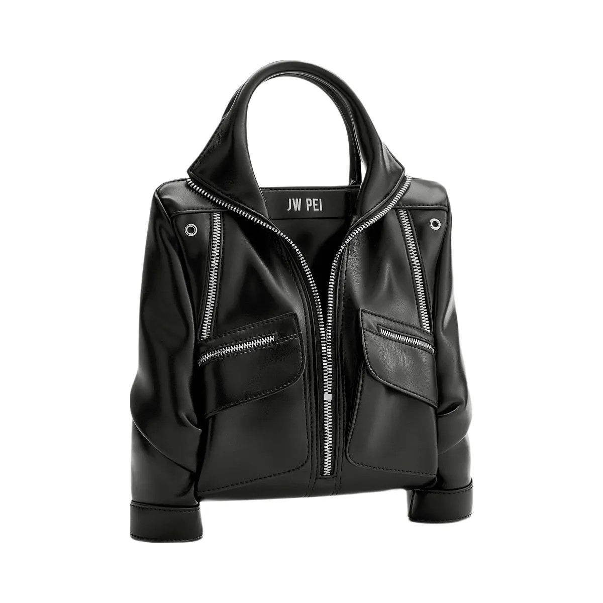 JW PEI Maris Clothing Styling Tote Bag Black - HypeFly India View 2