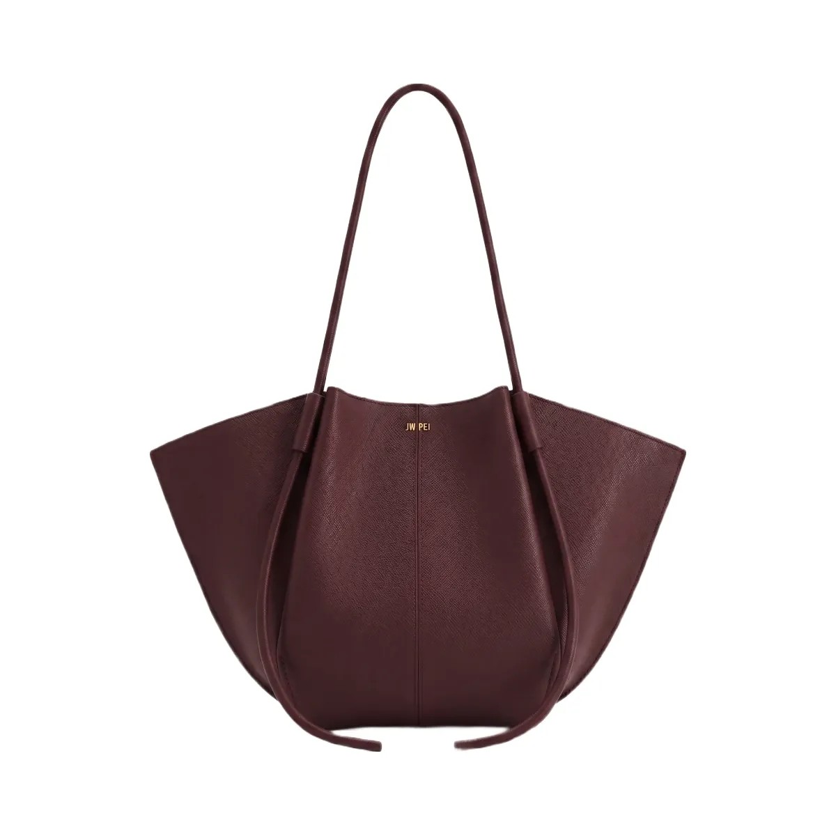 JW PEI Nala Wide Tote Bag Deep Burgundy - HypeFly India View 1