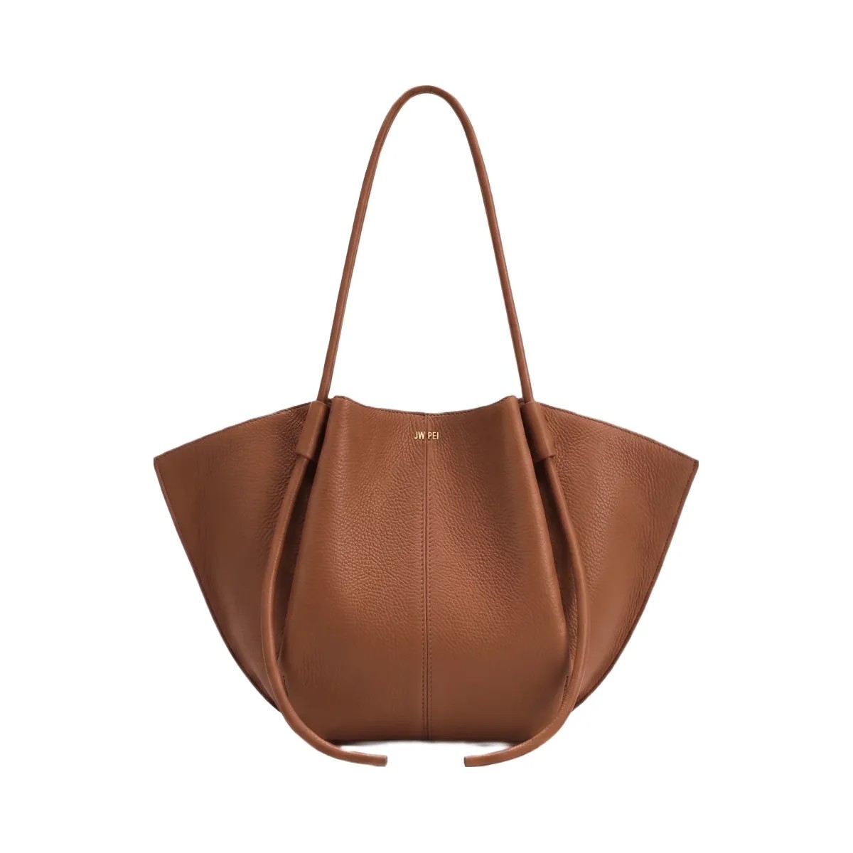 JW PEI Nala Wide Tote Bag Yellow Brown - HypeFly India View 1