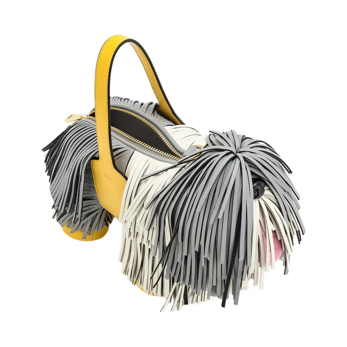JW PEI Nita Puppy Shape Handbag Gray - HypeFly India View 4