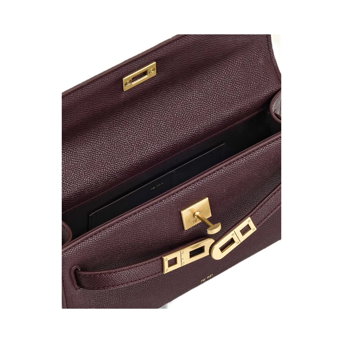 JW PEI Noor Top Handle Bag Deep Burgundy - HypeFly India View 5