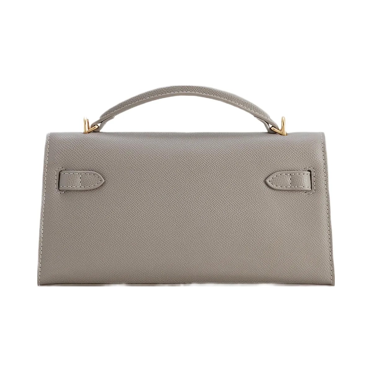 JW PEI Noor Top Handle Bag Elephant Gray - HypeFly India View 4