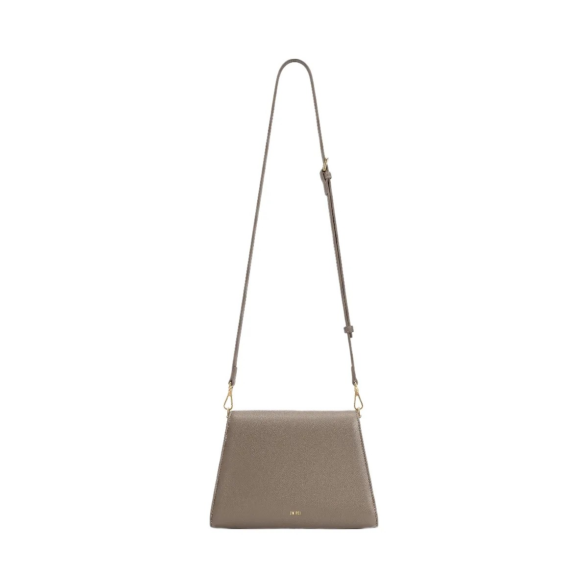 JW PEI Piper Pebbled Crossbody Bag Taupe - HypeFly India View 3