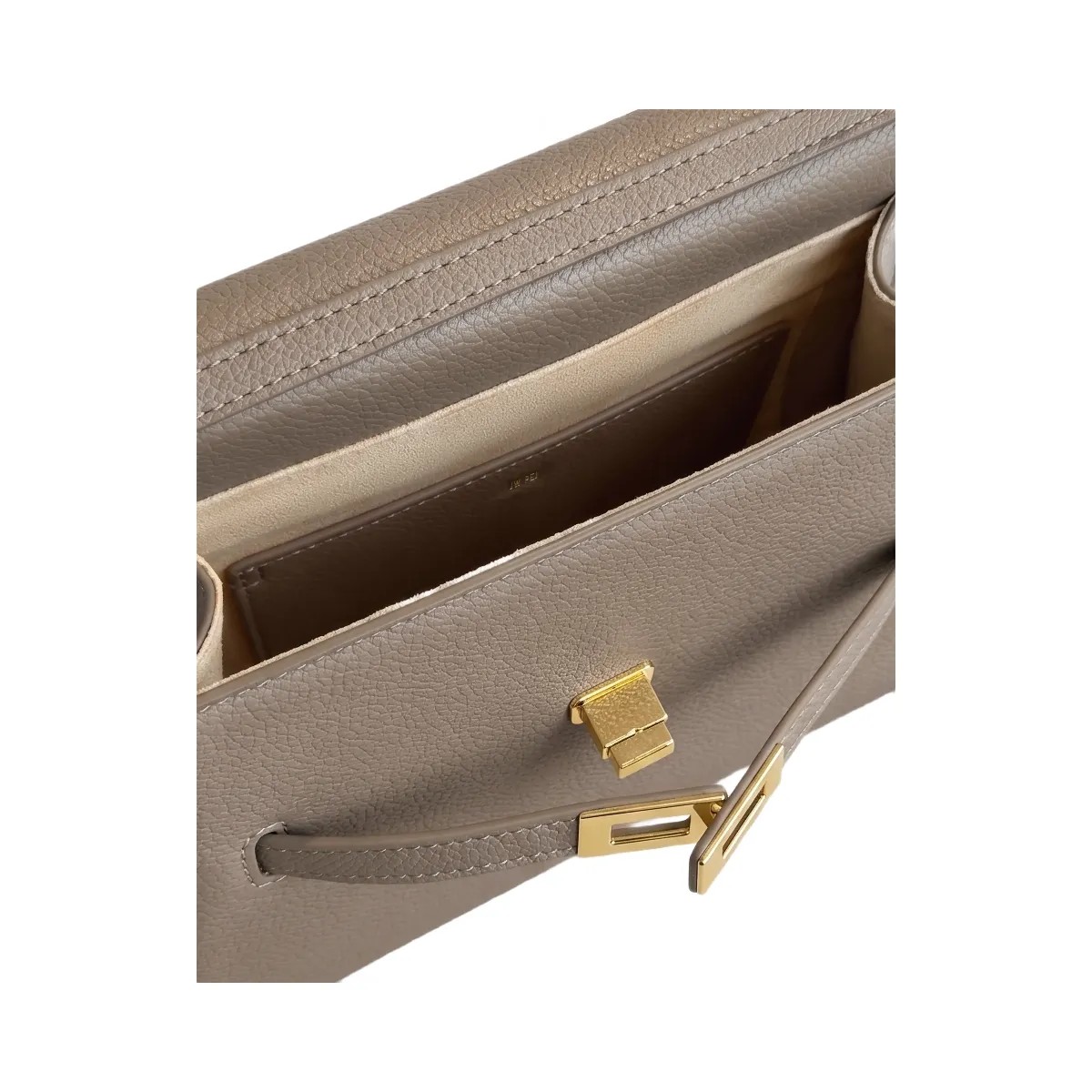 JW PEI Piper Pebbled Crossbody Bag Taupe - HypeFly India View 4