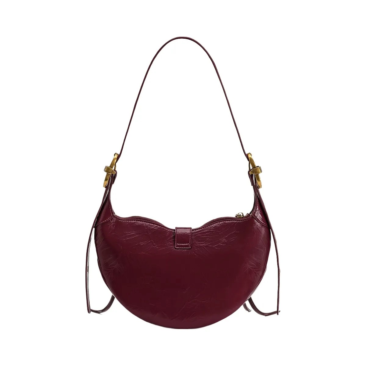 JW PEI Tessa Studded Shoulder Bag Burgundy - HypeFly India View 3