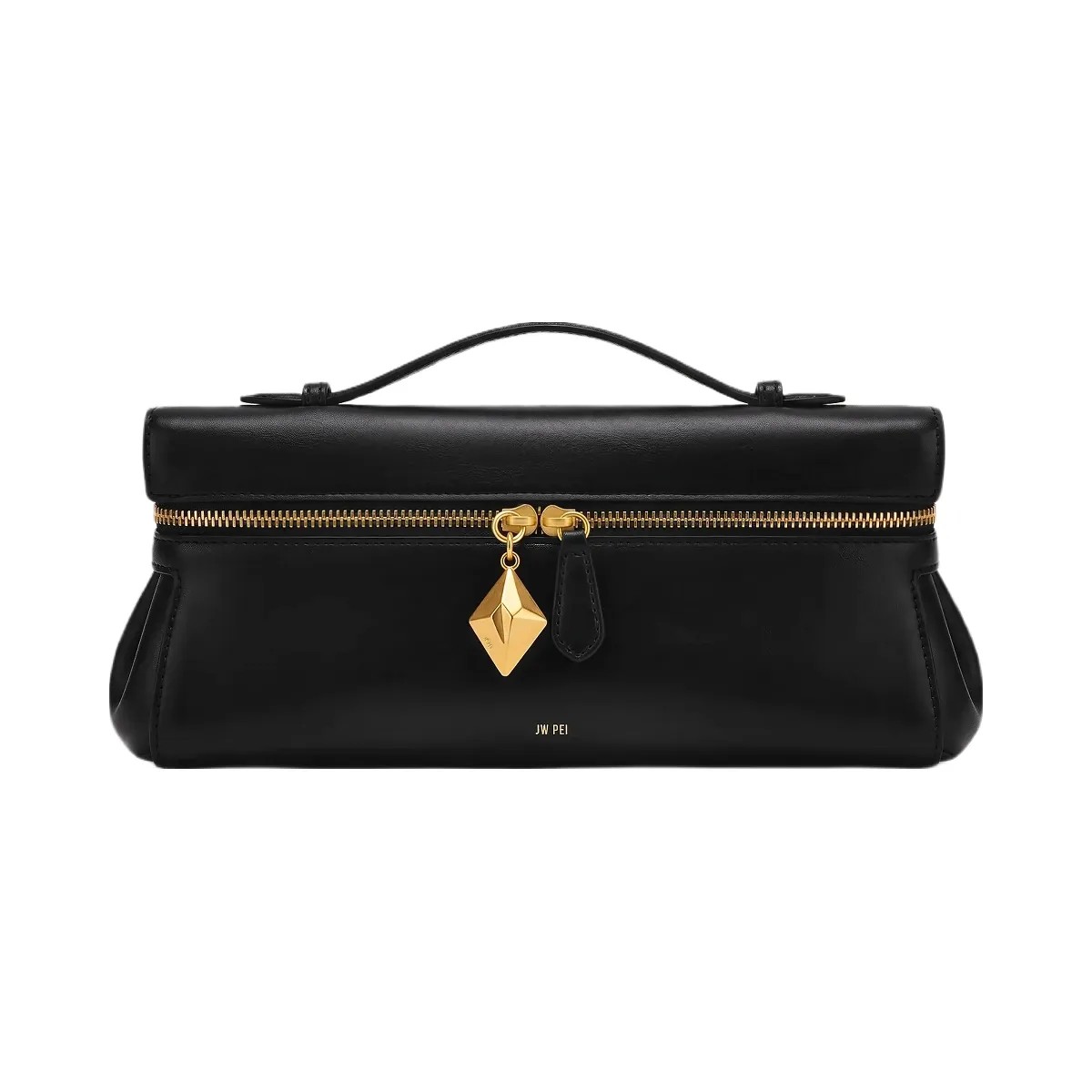 JW PEI Thea East West Top Handle Bag Black - HypeFly India View 1