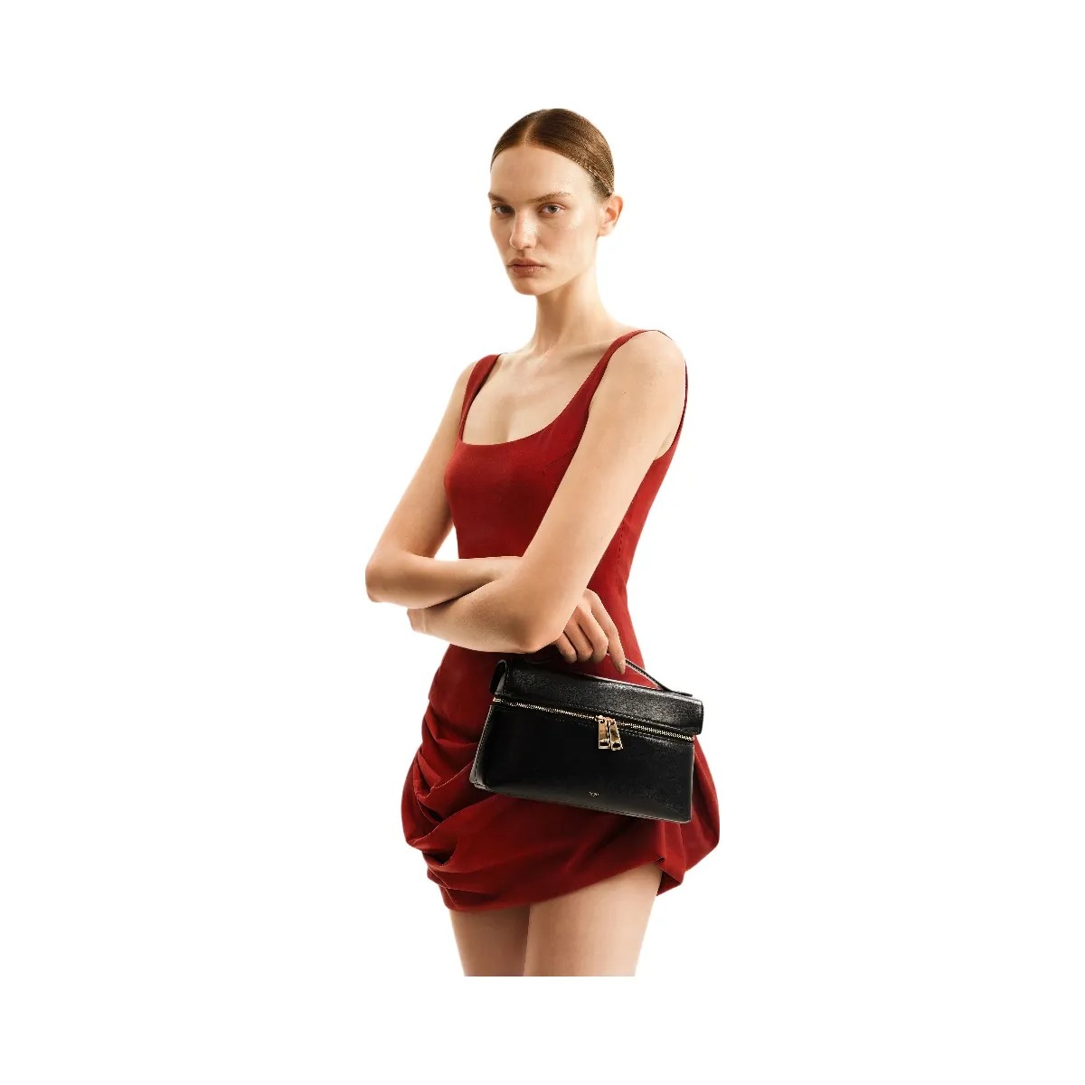 JW PEI Thea Top Handle Bag Black - HypeFly India View 2