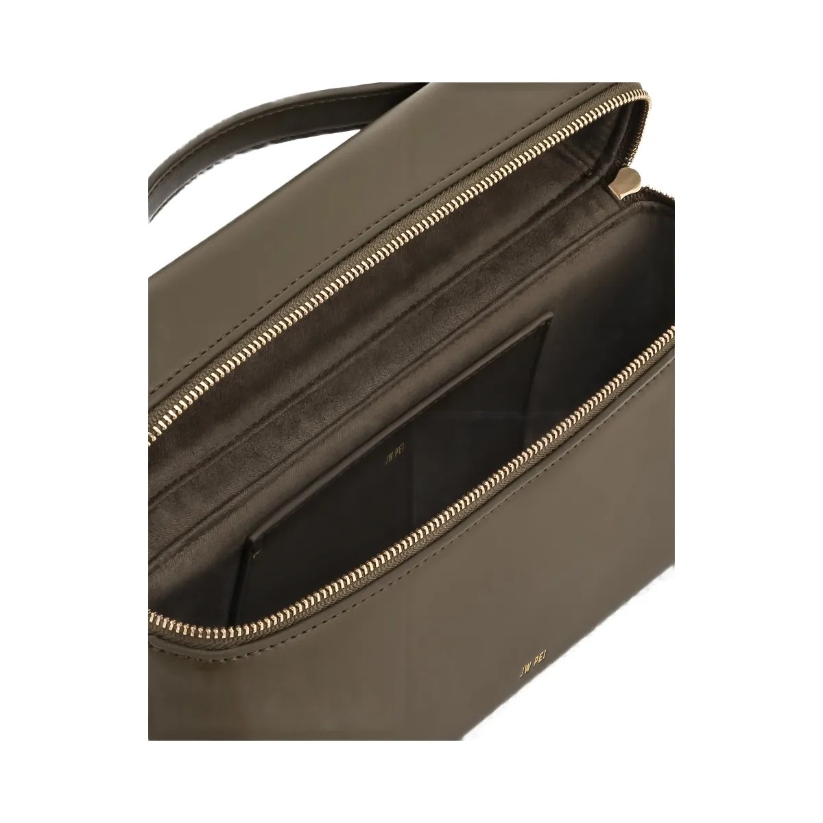 JW PEI Thea Top Handle Bag Dark Olive - HypeFly India View 5