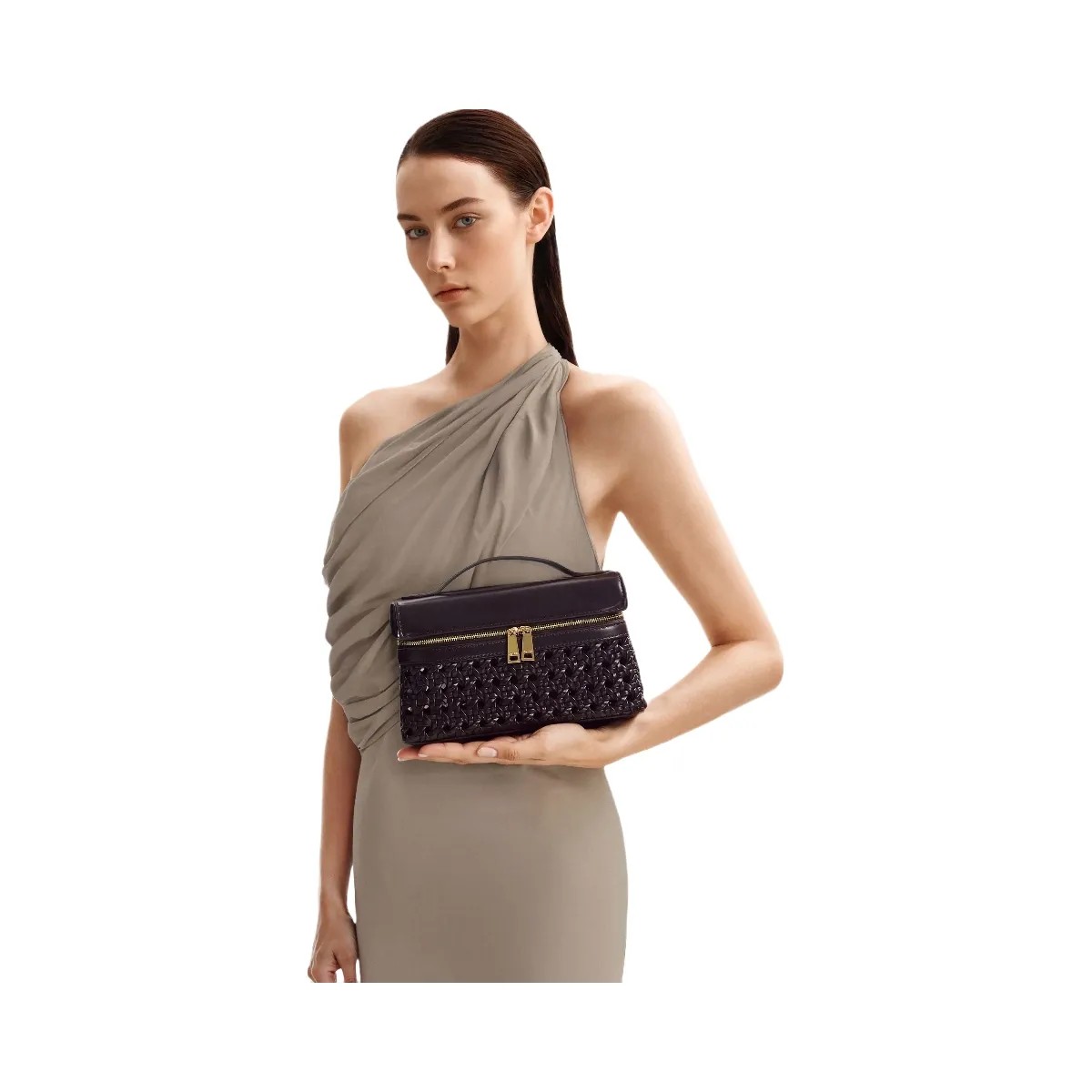 JW PEI Thea Top Handle Bag Deep Claret - HypeFly India View 2