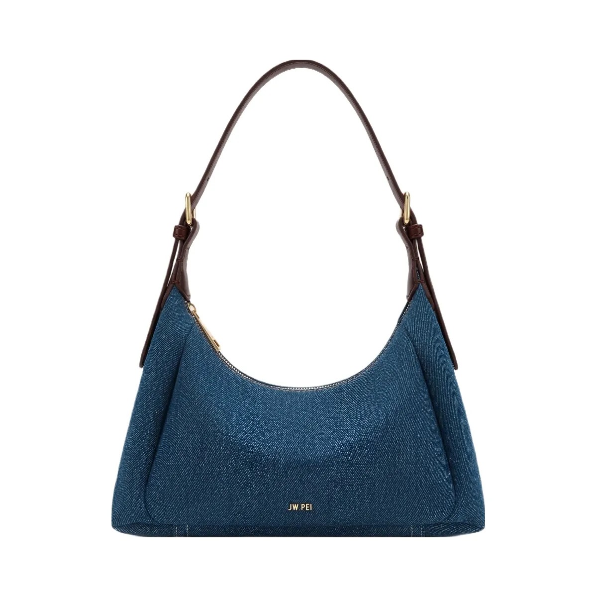 JW PEI Velora Denim Shoulder Bag Blue Denim - HypeFly India View 1