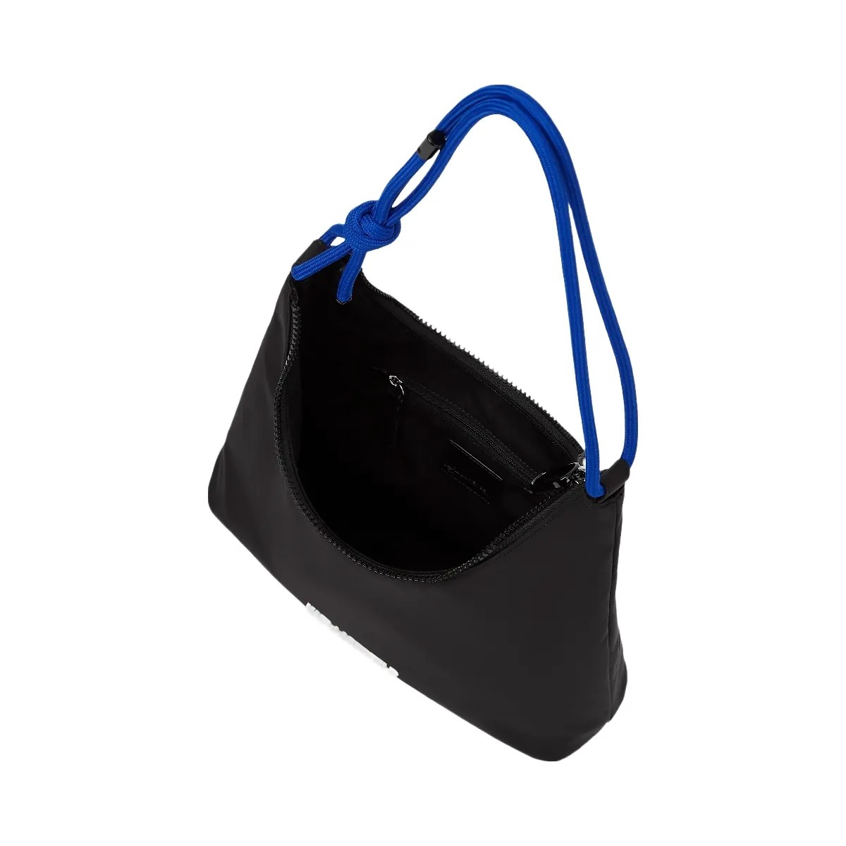 Karl Lagerfeld Cord Nylon Shoulder Bag Black - HypeFly India View 5