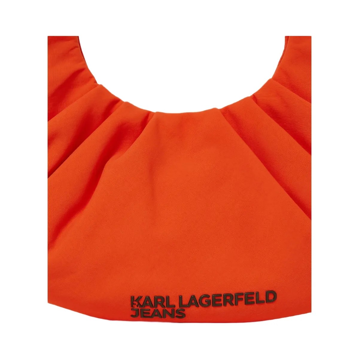 Karl Lagerfeld Gathered Hobo Bag Grenadine - HypeFly India View 3