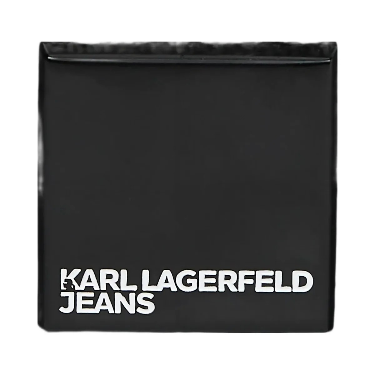 Karl Lagerfeld Glossy Mini Hobo Bag Black - HypeFly India View 3