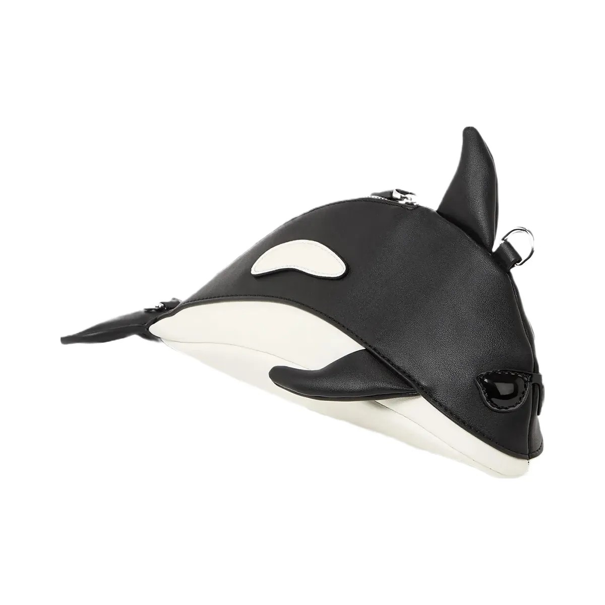 Karl Lagerfeld Ikon Orca Crossbody Bag Black - HypeFly India View 4