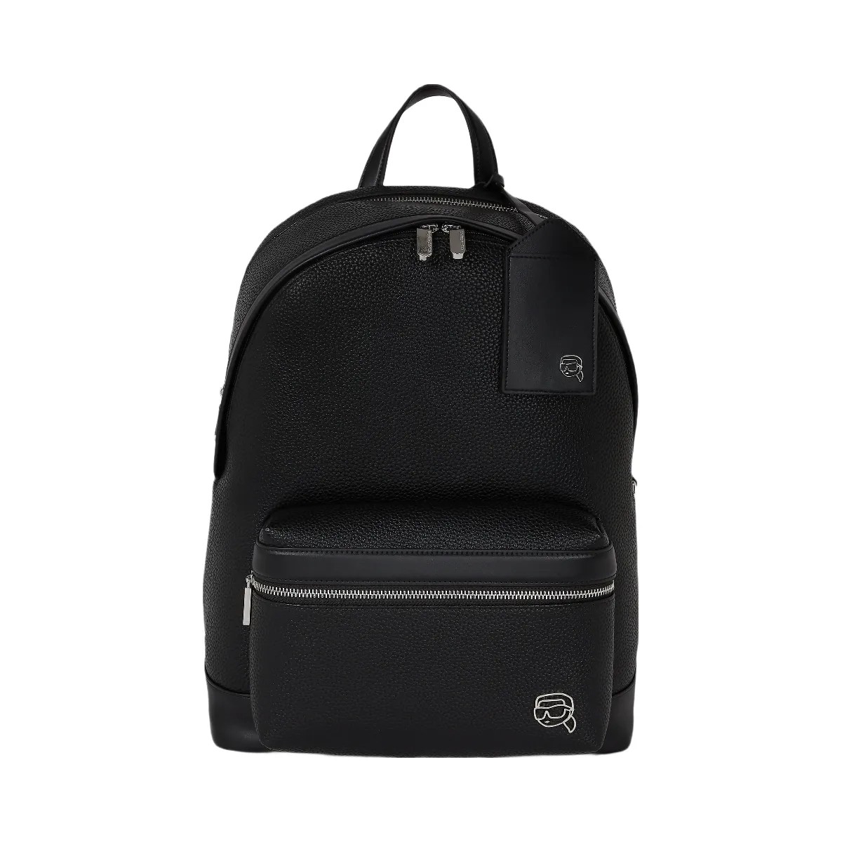 Karl Lagerfeld Ikon Outline Backpack Black - HypeFly India View 1