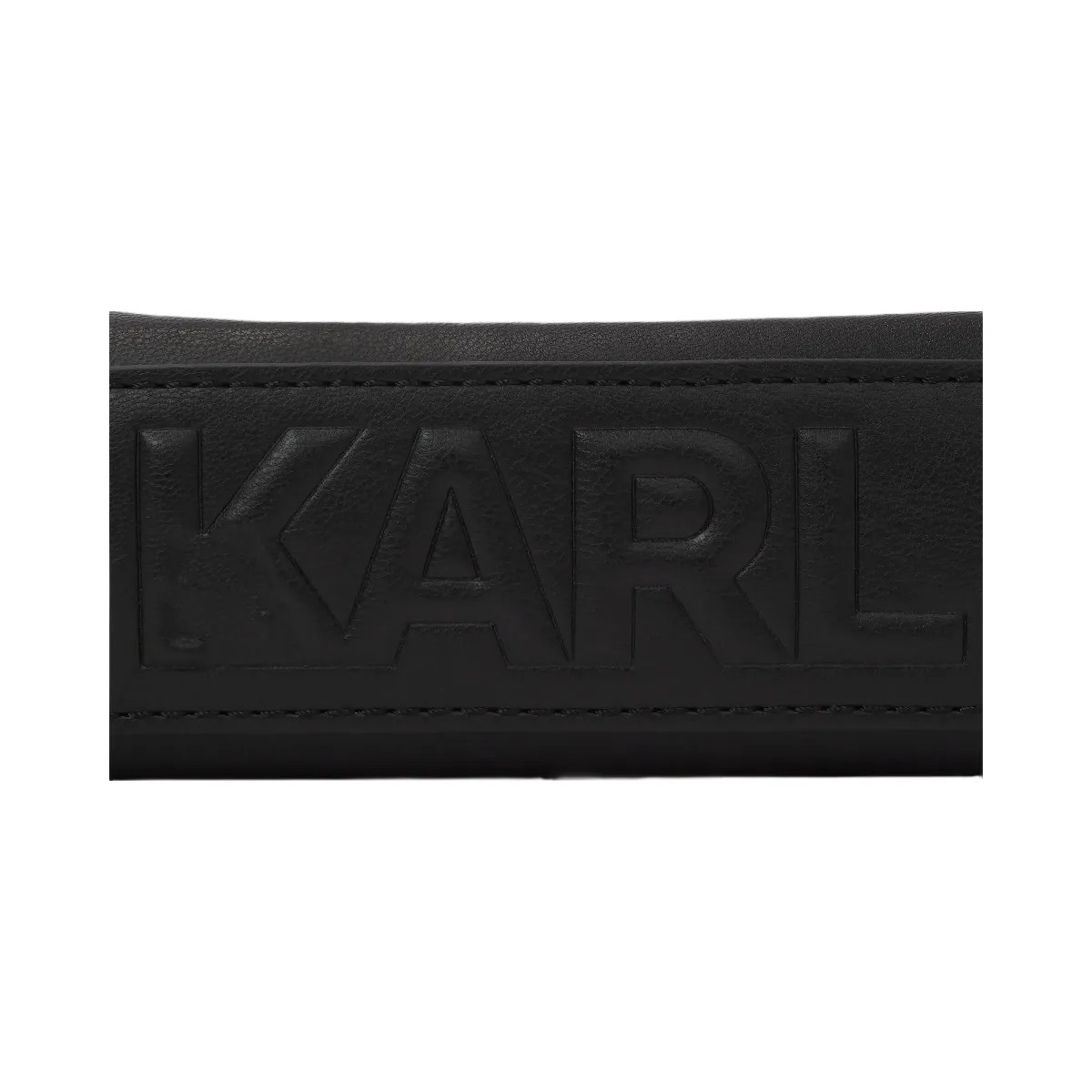 Karl Lagerfeld Ikon Smooth Camera Bag Black - HypeFly India View 3