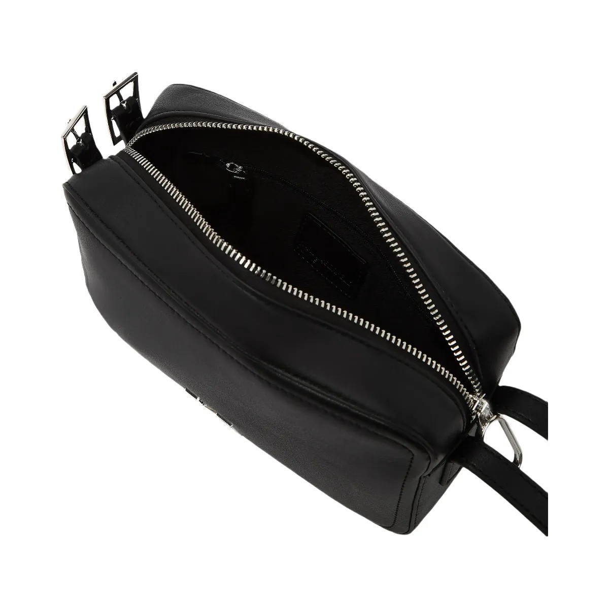 Karl Lagerfeld Twin Strap Camera Bag Black - HypeFly India View 5