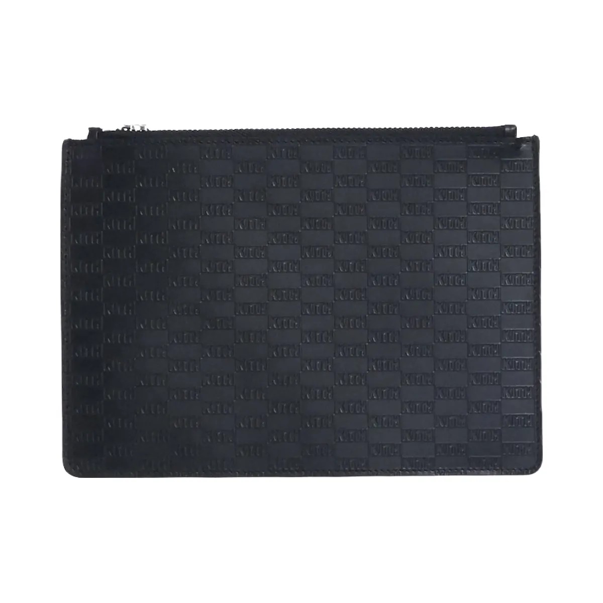 Kith Leather Pouch Black - HypeFly India View 1