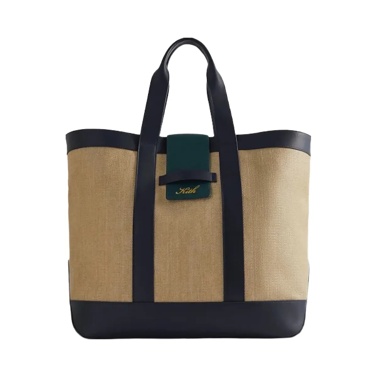 Kith Raffia Tote Chia - HypeFly India View 1