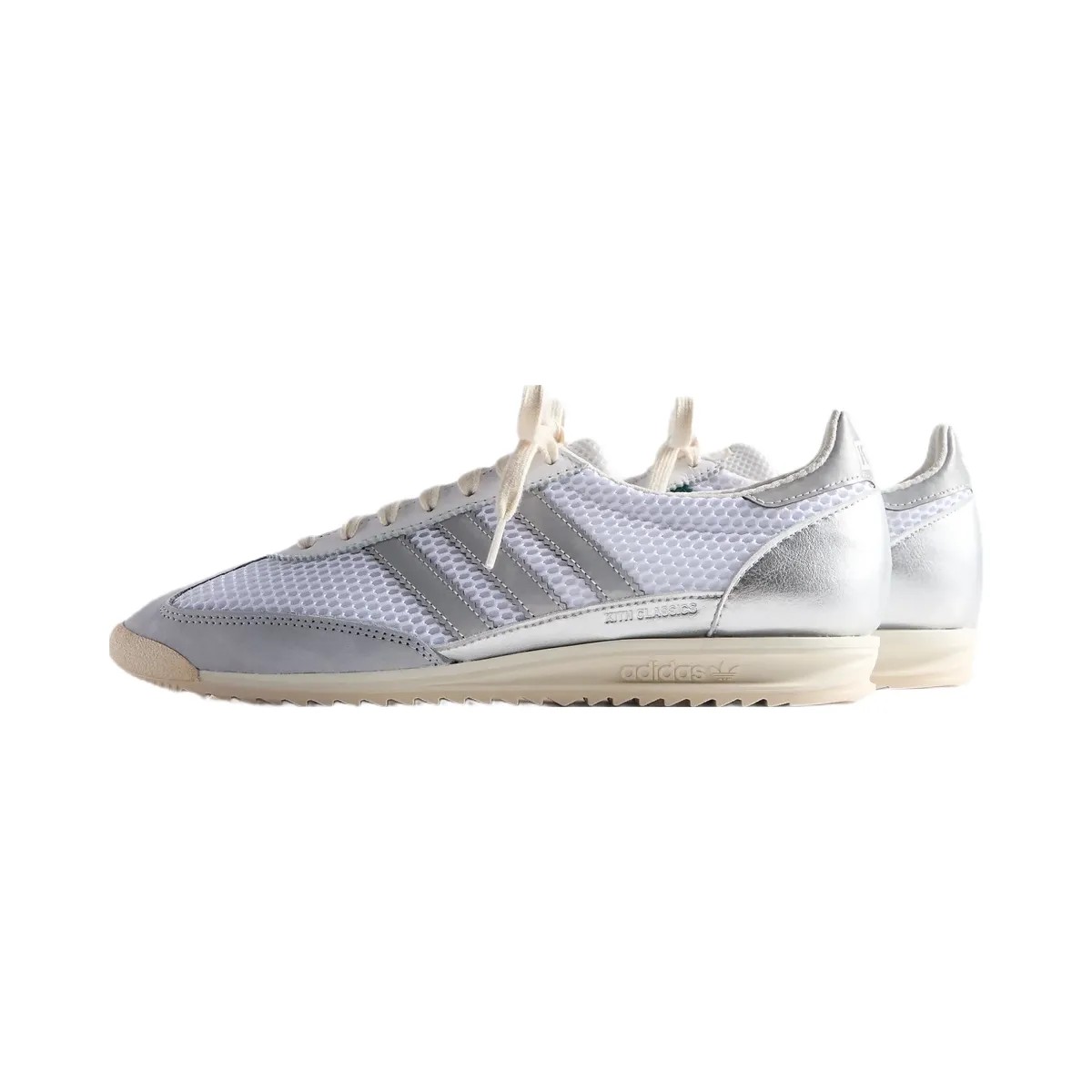 Kith x adidas SL 72 OG - Green / Metallic Silver - HypeFly India View 4