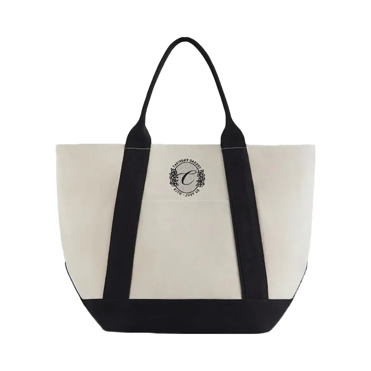 Kith X Carissa'S Bakery Tote Bag Sandrift - HypeFly India View 1