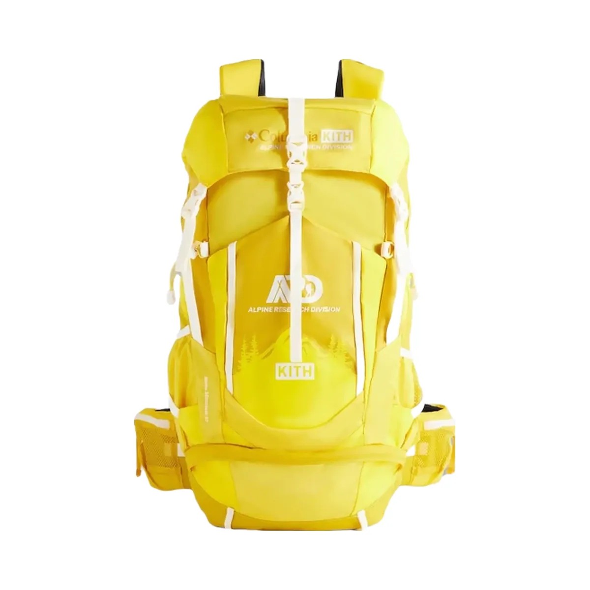 Kith X Columbia 37L Backpack Bright Yellow - HypeFly India View 1