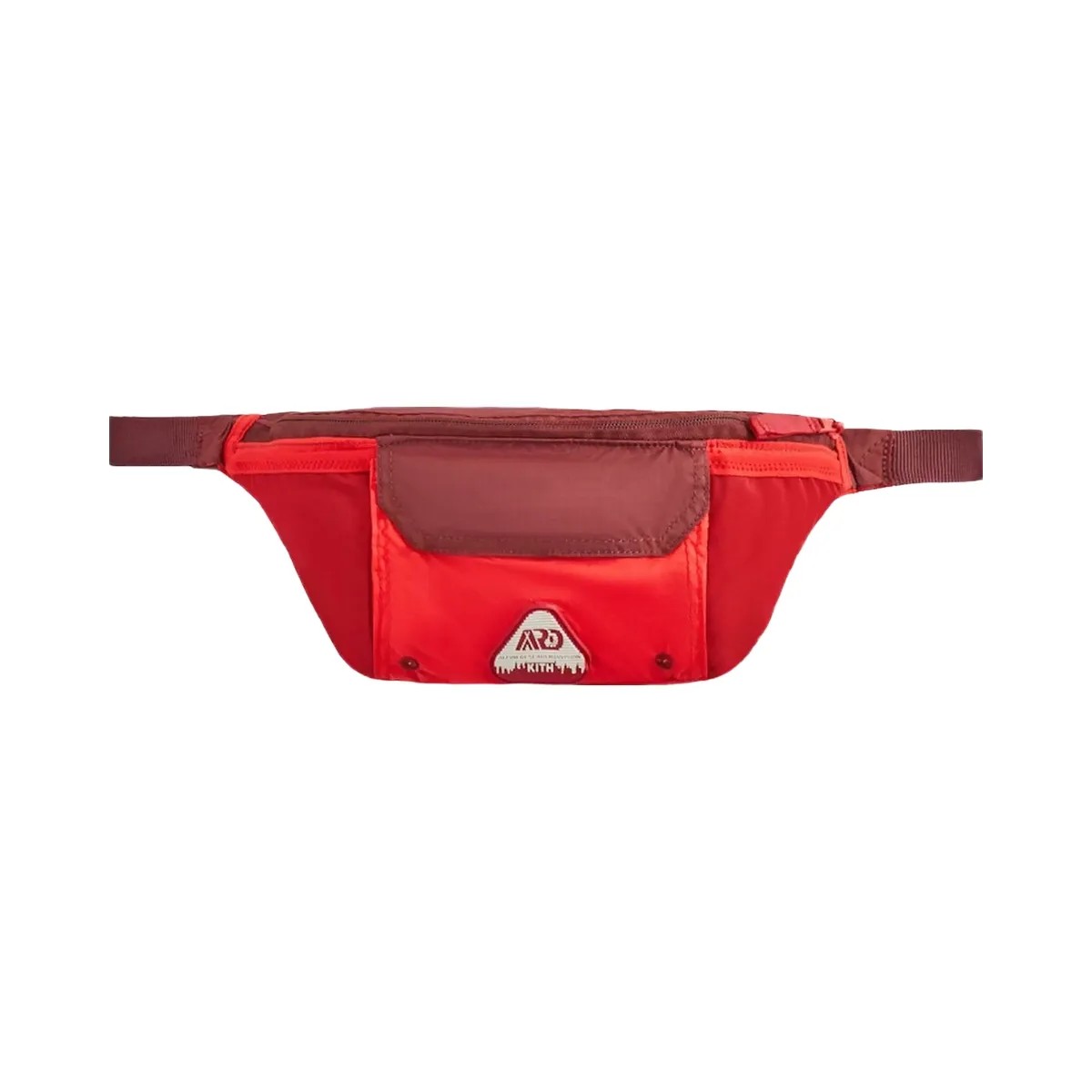 Kith X Columbia Hip Pack Bright Red - HypeFly India View 1