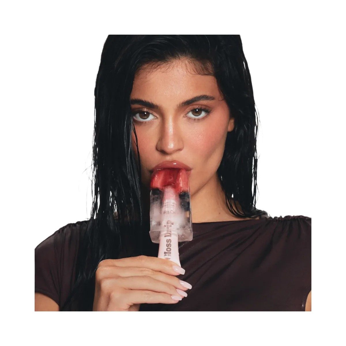 Kylie Gloss Drip Sheer Red Berry - HypeFly India View 5
