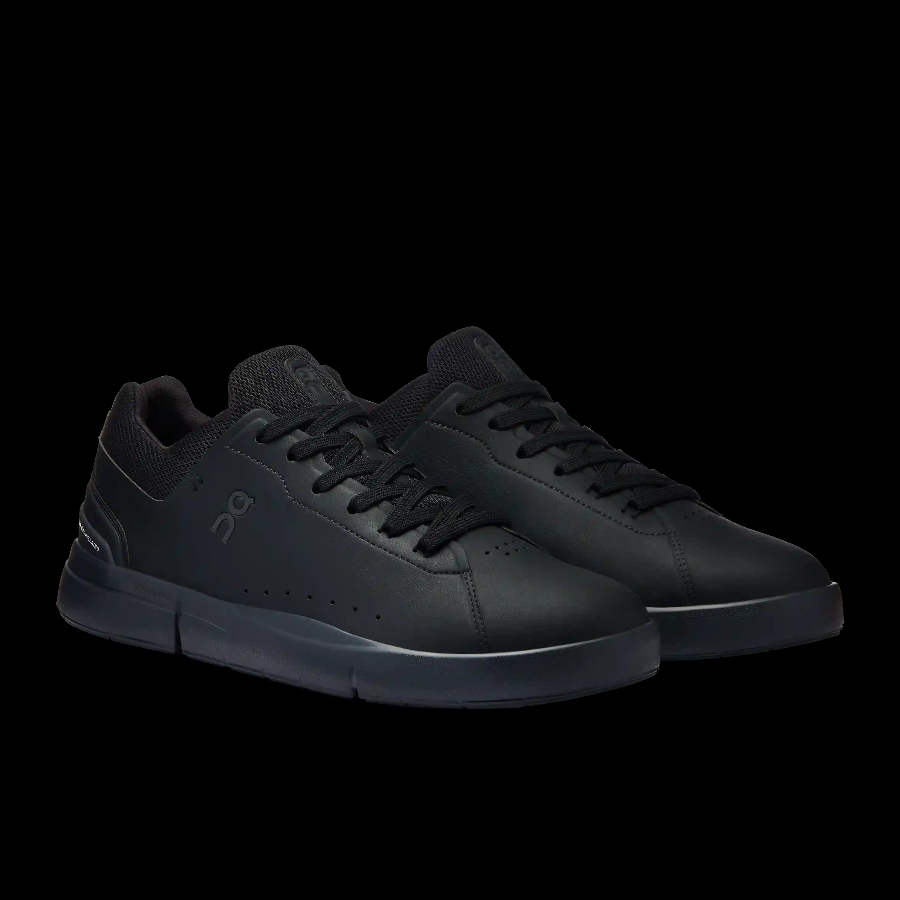 The Roger Advantage All Black On Running - HypeFly India View 3