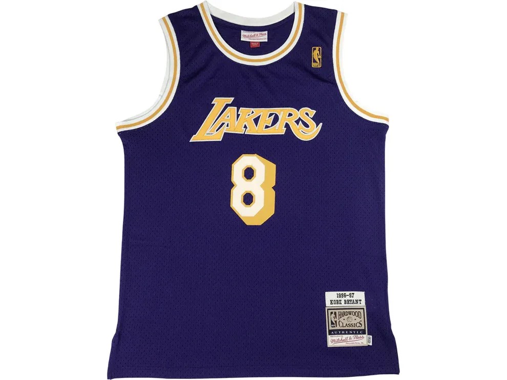 Kobe Bryant Large Lakers #8 Youth Mitchell & Ness Hardwood - HypeFly India View 1