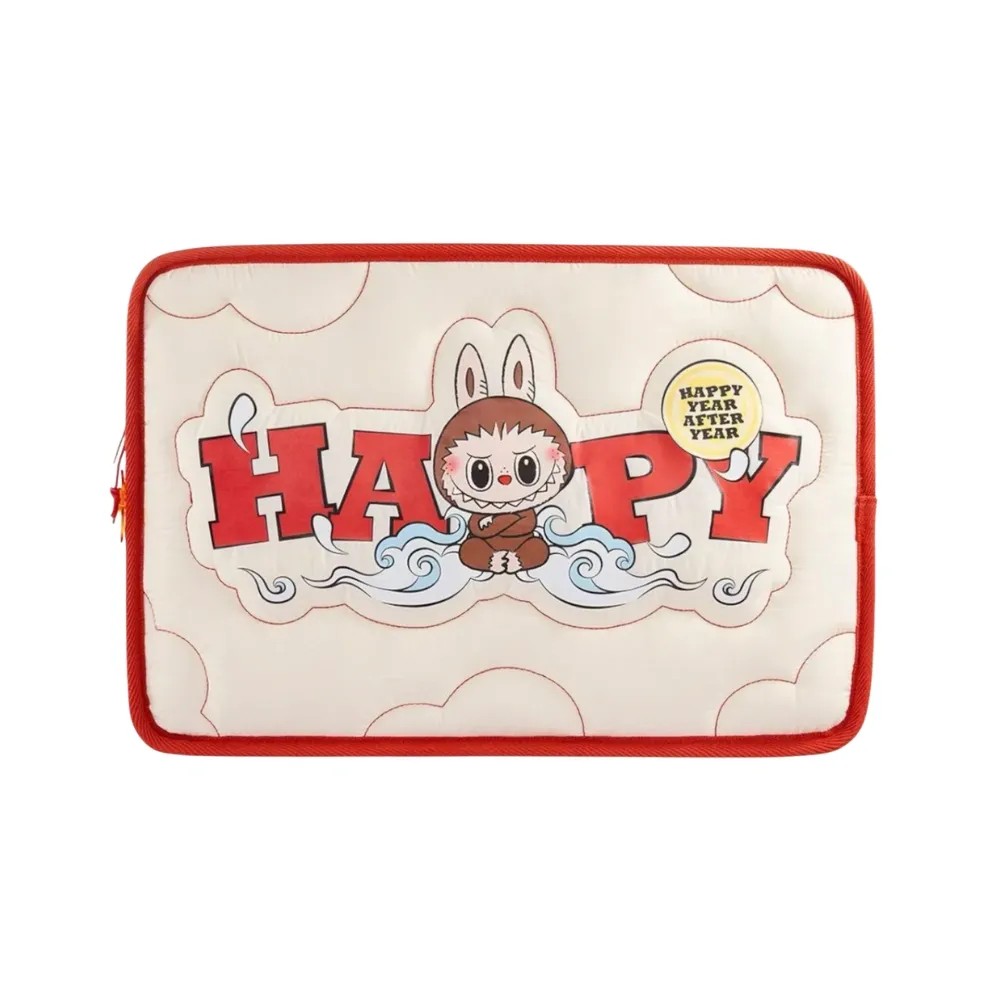 Pop Mart The Monsters Labubu Wealthy Snake's New Year Celebration Series Laptop Bag - HypeFly India View 1