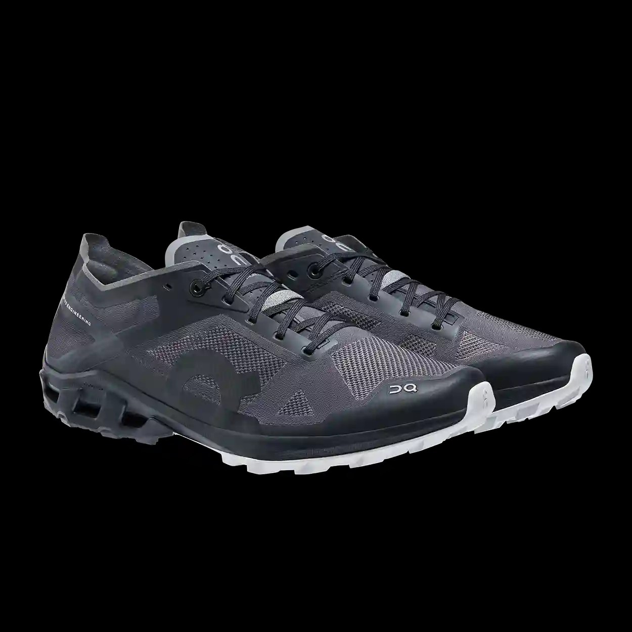 Cloudventure Peak 3 Black Glacier On Running - HypeFly India View 3