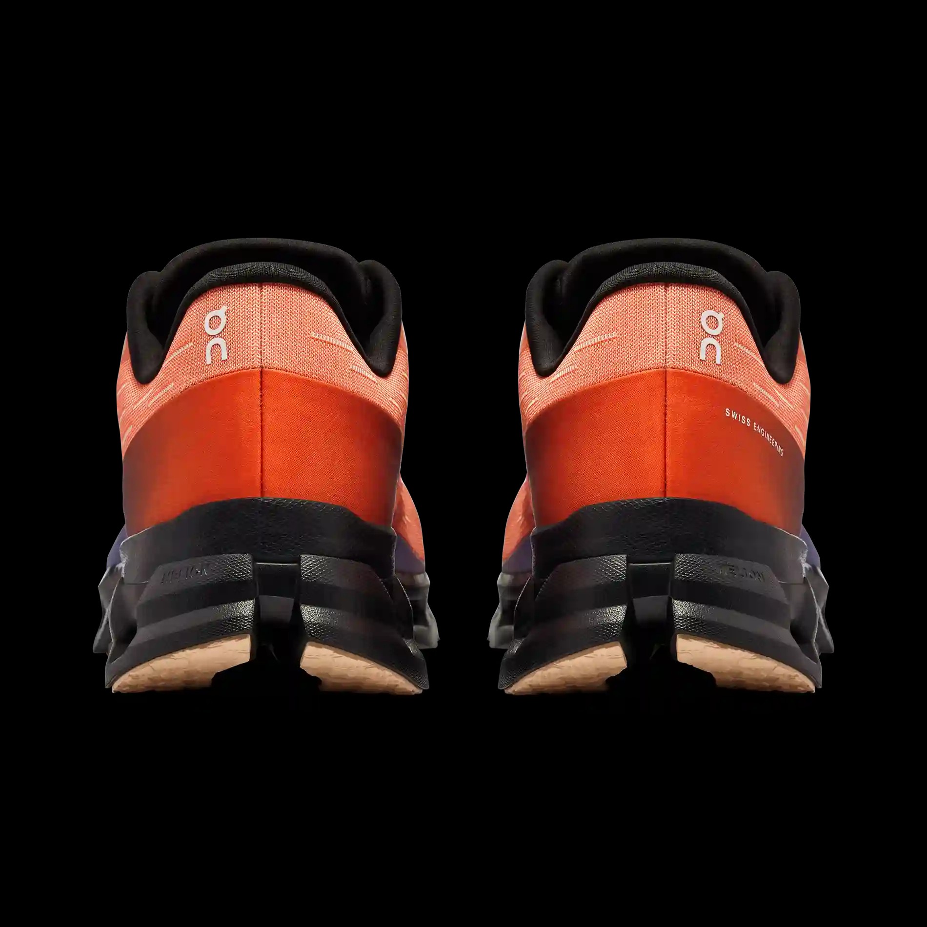 Cloudspark Flame Black On Running - HypeFly India View 2