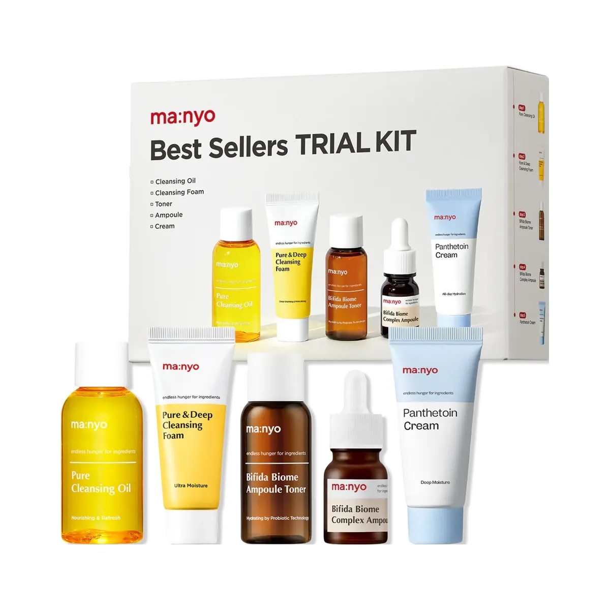 ma:nyo Best Sellers Trial Kit - HypeFly India View 1
