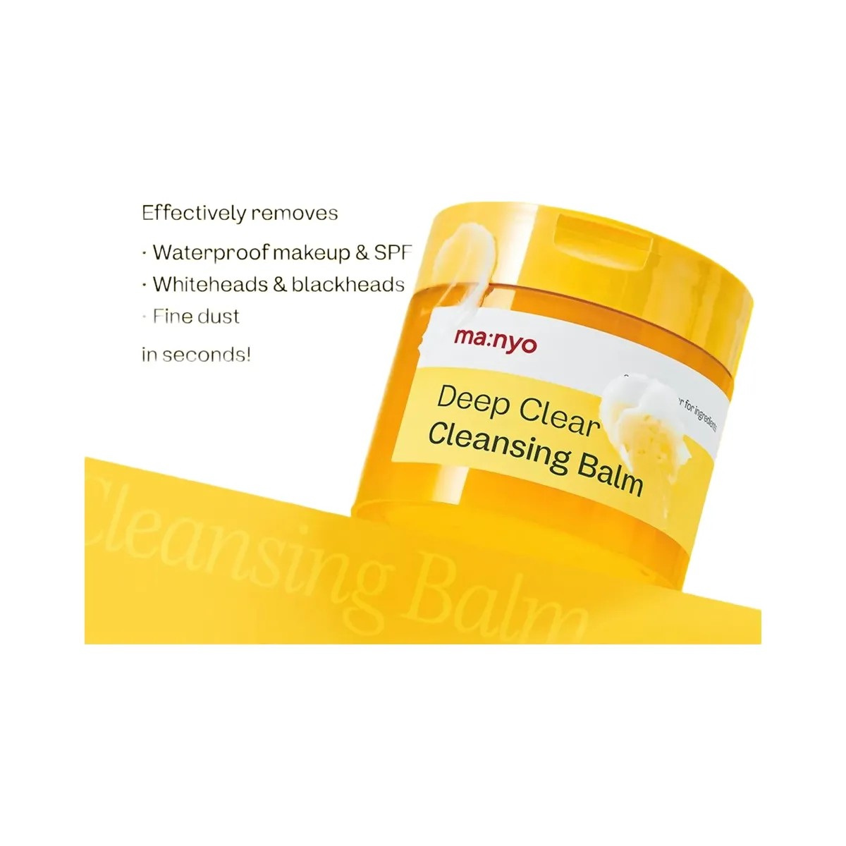ma:nyo Deep Clear Cleansing Balm - HypeFly India View 2