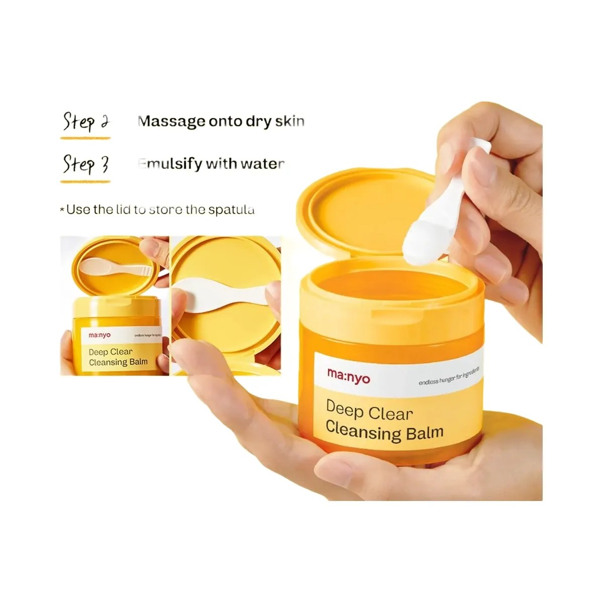 ma:nyo Deep Clear Cleansing Balm - HypeFly India View 5