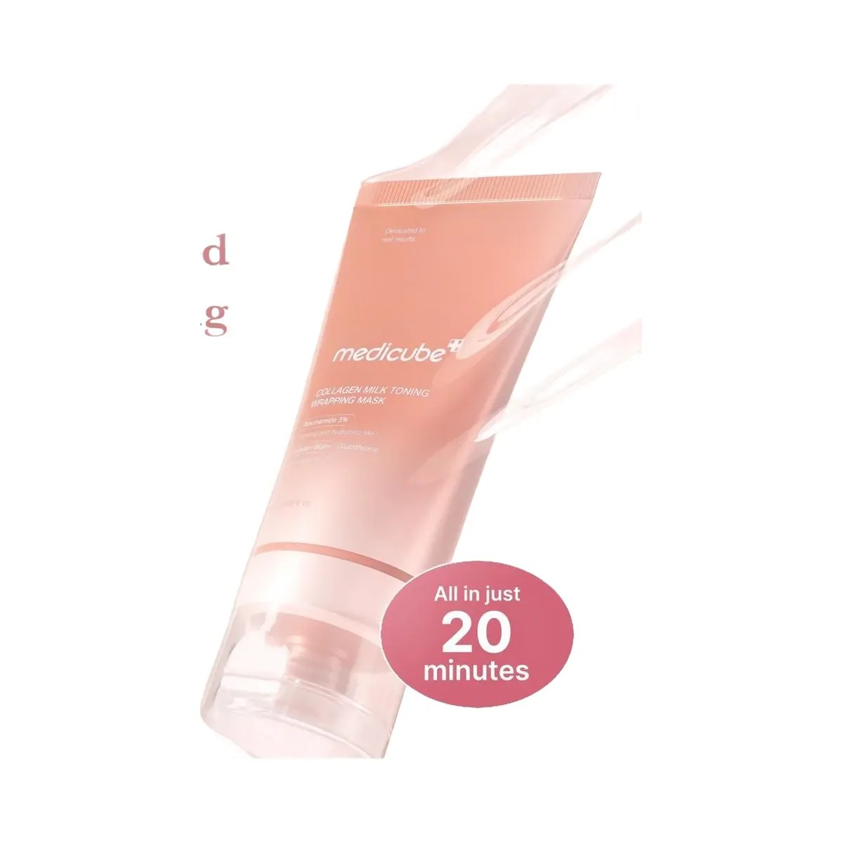 medicube Collagen Milk Toning Wrapping Mask - HypeFly India View 2